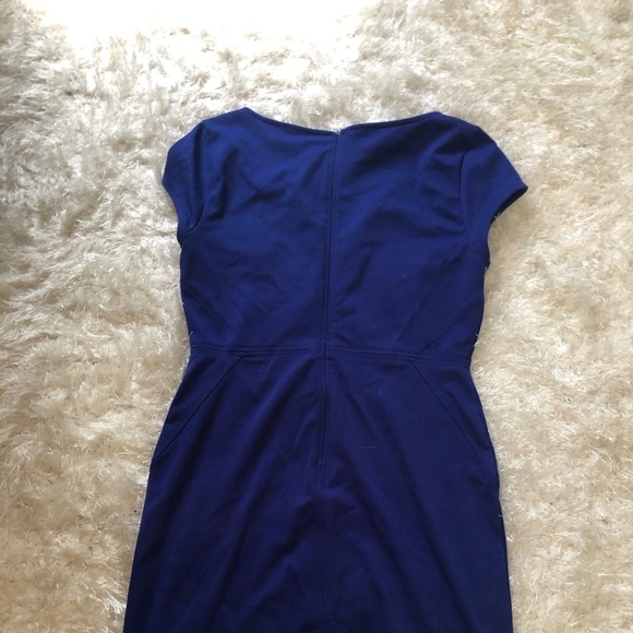 Cobalt blue business dress. - Picture 2 of 2